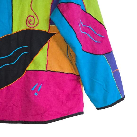 Maggie Barnes Patchwork Blazer - Picture 2 of 10